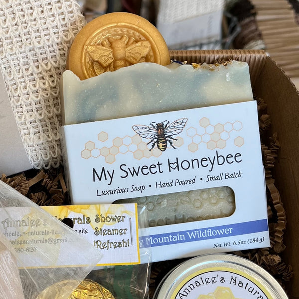 My Sweet Honeybee soap in Rocky Mountain Wildflower
