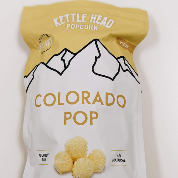 Colorado Pop is gluten free and yummy!  Sold at Curate Mercantile in South Denver. 