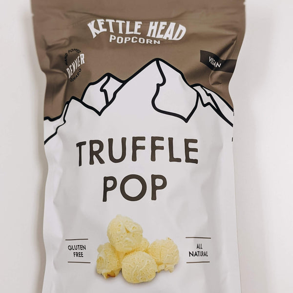 How do you make popcorn taste better?  Try some of our Kettle Head Truffle Pop made in Denver, Colorado.
